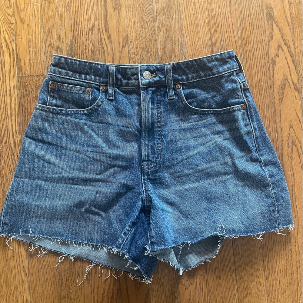 Madewell Curvy Perfect Vintage denim shorts